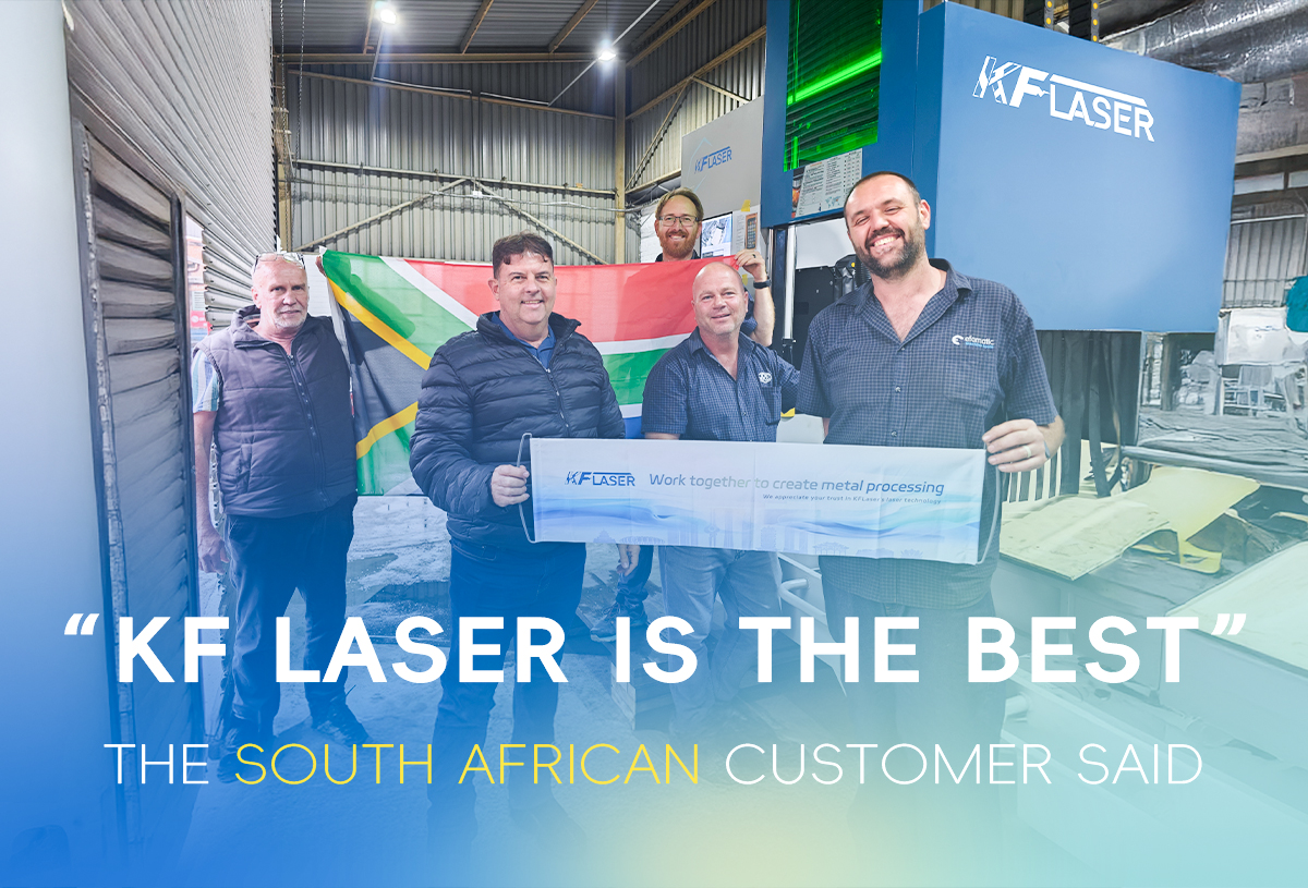 KFLaser's High-Performance Laser Tube Cutting Machine Earns High Praise From Customer in Johannesburg, South Africa