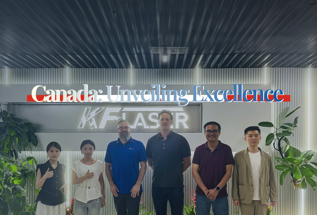 Sinergi Global: Lawatan Delegasi Kanada Pusat Pengilangan Laser KF Untuk Meneroka Teknologi Laser Termaju